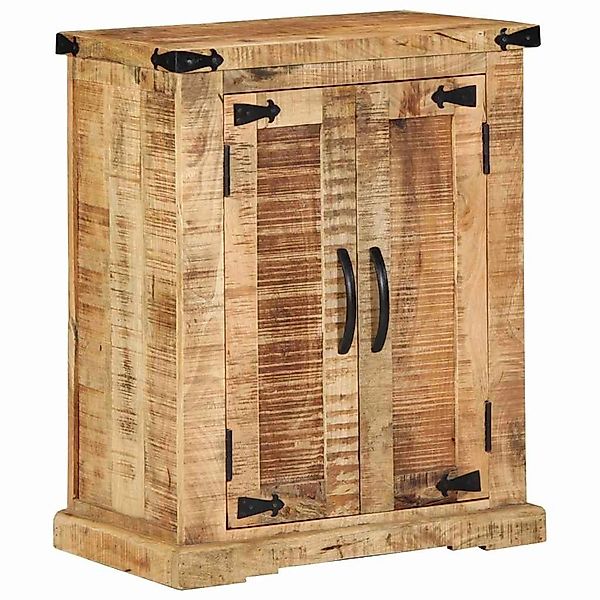 vidaXL Sideboard Braun 55 x 35 x 70 cm Massivholz Grobes Mango 4019629 günstig online kaufen