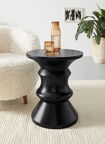 LeGer Home by Lena Gercke Beistelltisch »Couchtisch, lackiert, besonderes D günstig online kaufen