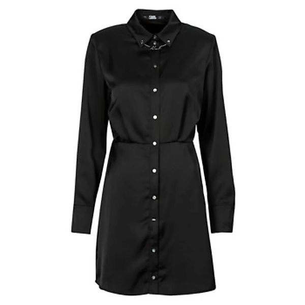 Karl Lagerfeld  Kurze Kleider karl charm satin shirt dress günstig online kaufen