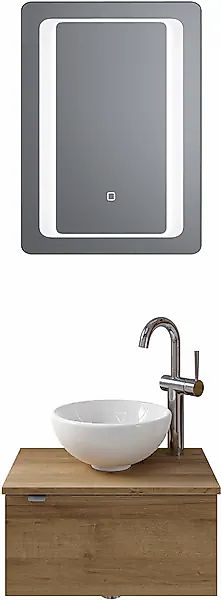Saphir Badmöbel-Set »Serie 6915« 4 Stk. tlg. Gäste-Bad, 51 cm breit, mit LE günstig online kaufen