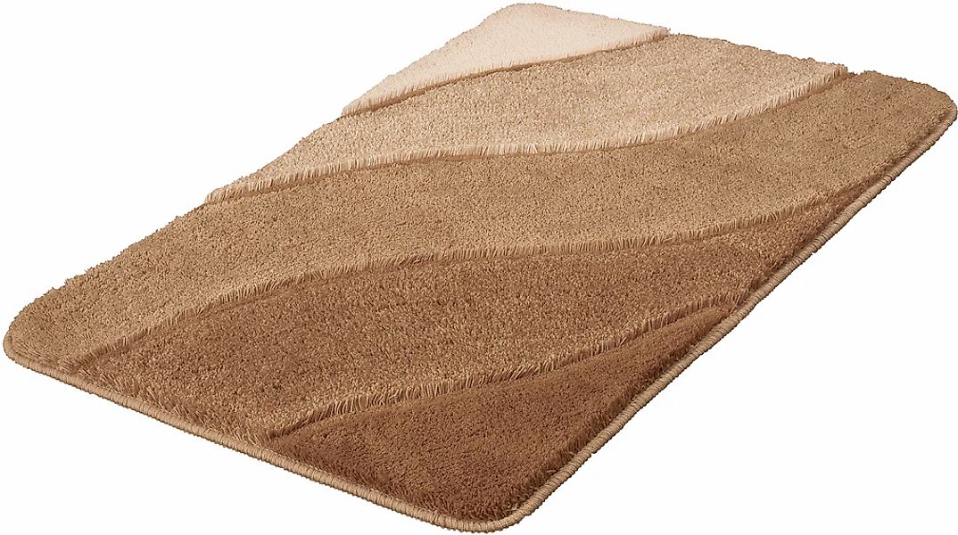 Kleine Wolke Badematte "Serenade" Höhe 20 mm rutschhemmend beschichtet fußb günstig online kaufen