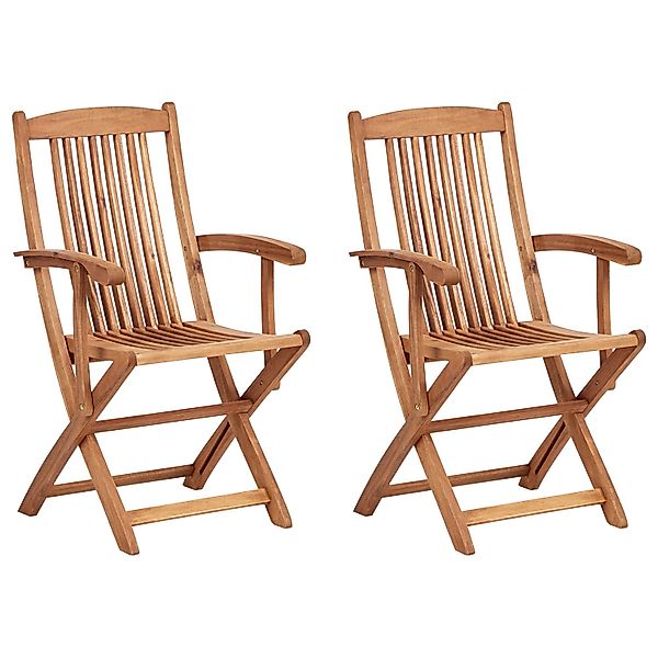 Beliani Gartenstuhl Heller Holzfarbton 48x46x92 günstig online kaufen