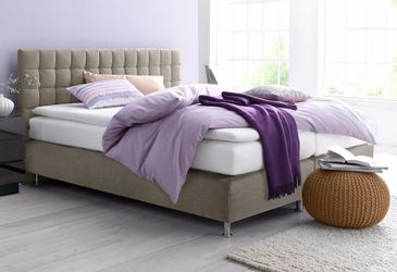 Westfalia Schlafkomfort Boxspringbett mit Zierkissen günstig online kaufen