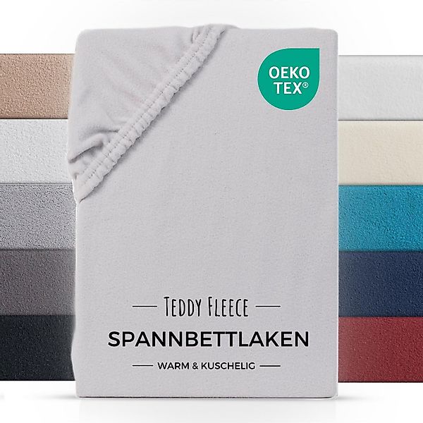Carpe Sonno Spannbettlaken Teddy Fleece Winter Bettlaken 90x200 100x200 140 günstig online kaufen