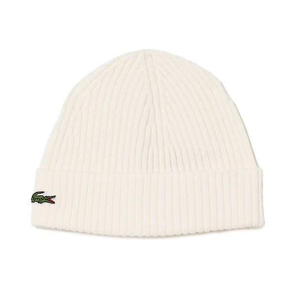 Lacoste Beanie Unisex Mütze Wolle günstig online kaufen