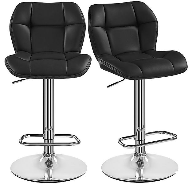 Yaheetech Barhocker (2 St), 1/2/4/6er-Set Barstühle Küchenstühle Bistrohock günstig online kaufen