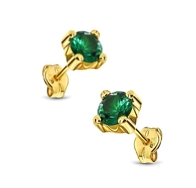 Miore Paar Ohrstecker MA9145E aus Gelbgold, Ohrringe 9 Karat 375 Gold - mit günstig online kaufen