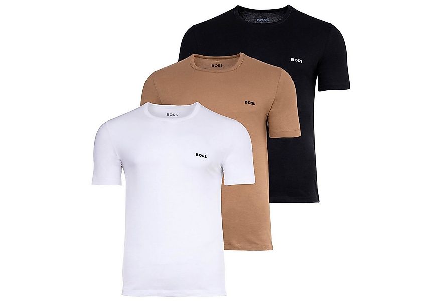 BOSS T-Shirt Herren T-Shirt 3er Pack Baumwolle (Packung, 3er Pack) günstig online kaufen
