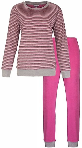 Tenderness Schlafanzug Damen Frottee Pyjama (2 günstig online kaufen