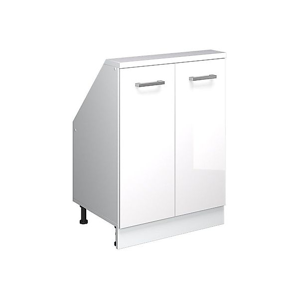 Vicco Unterschrank R-Line, Weiß Hochglanz/Weiß, 60 günstig online kaufen