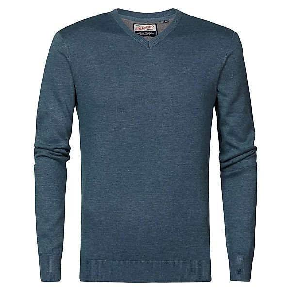 Petrol Industries V-ausschnitt Sweater 2XL Dark Slate günstig online kaufen