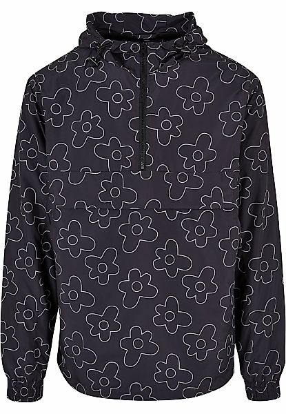 URBAN CLASSICS Windbreaker "Urban Classics Herren Flower AOP Pull Over Jack günstig online kaufen