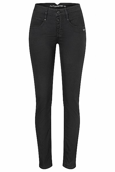 GANG Skinny-fit-Jeans "94MEDINA" mit stylischer halb offener Knopfleiste günstig online kaufen