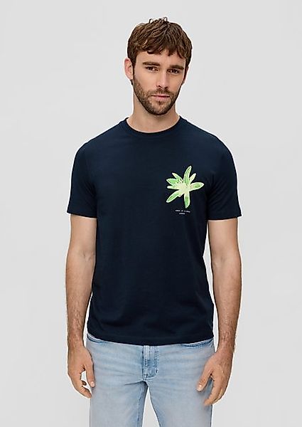 s.Oliver Kurzarmshirt T-Shirt mit Crew Neck günstig online kaufen