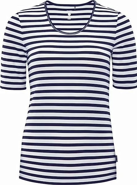 SCHNEIDER Sportswear T-Shirt DESYW Damen-Shirt weiß/dunkelblau günstig online kaufen