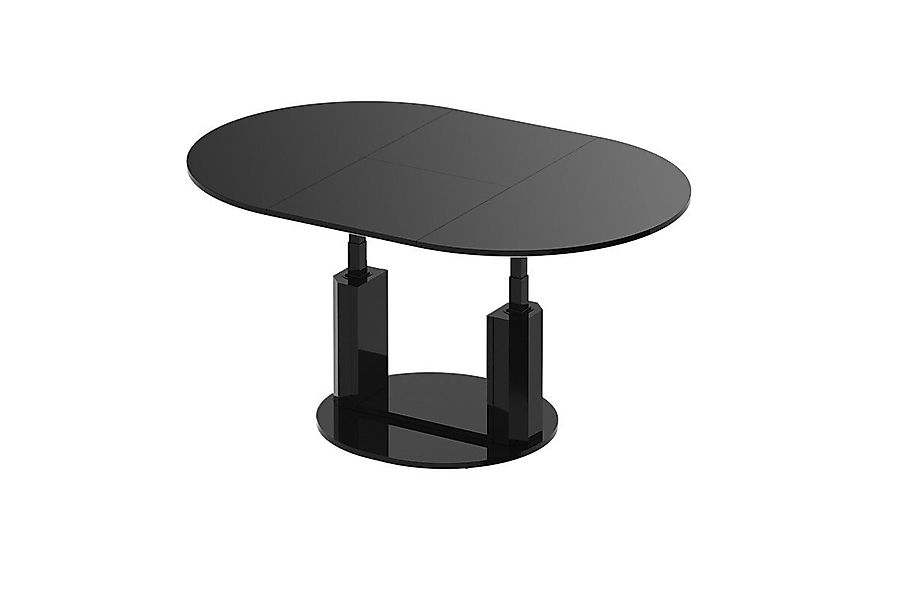 designimpex Couchtisch Design HEM-111 Hochglanz ausziehbar günstig online kaufen