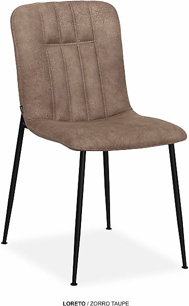 OMG Design Esszimmerstuhl "Loreto" (Set) 2 Stk. Stoff Schalenstuhl, bequem günstig online kaufen