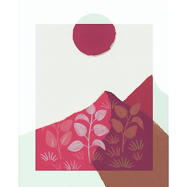 Komar Poster Plant a Garden Abstrakt B/L: ca. 40x50 cm günstig online kaufen