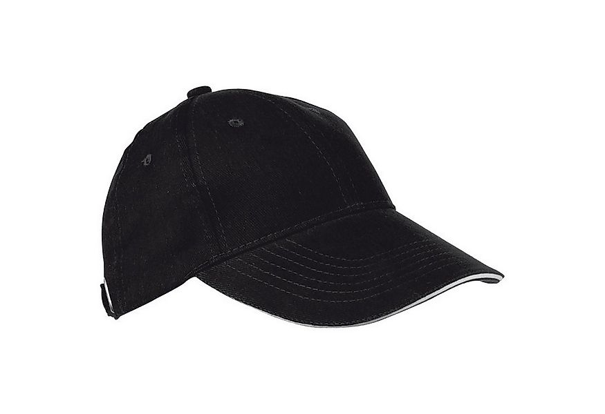 Macma Baseball Cap Baumwoll-Basecap 6 Panel heavy-brushed Cotton / Farbe: s günstig online kaufen