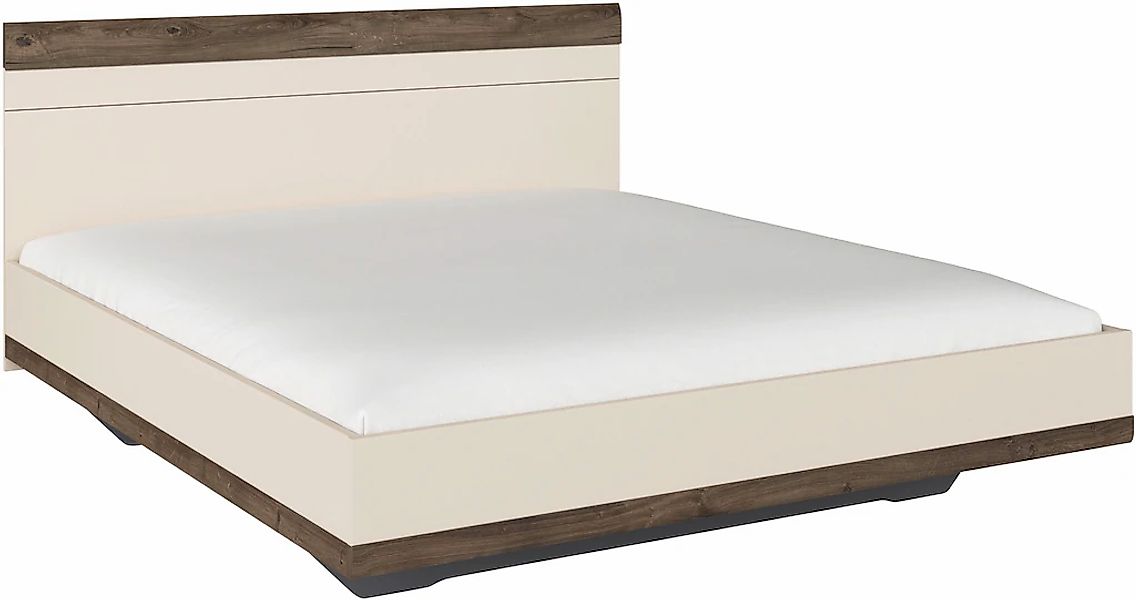 rauch Futonbett "Bett Doppelbett Holzbett SAJO", mit Farb-Absetzungen in ko günstig online kaufen