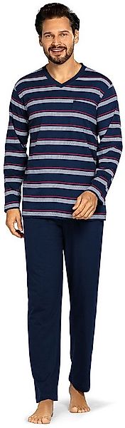Comte Schlafanzug Gentle Frost (Set, 2 tlg., 2-teilig) Herren Pyjama lang L günstig online kaufen