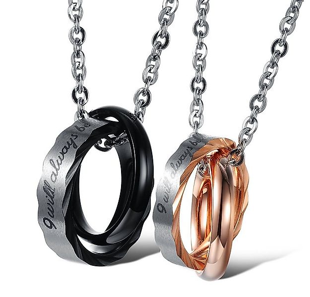 Kim Johanson Schmuckset Be With You, für verliebte aus Edelstahl, Partnersc günstig online kaufen