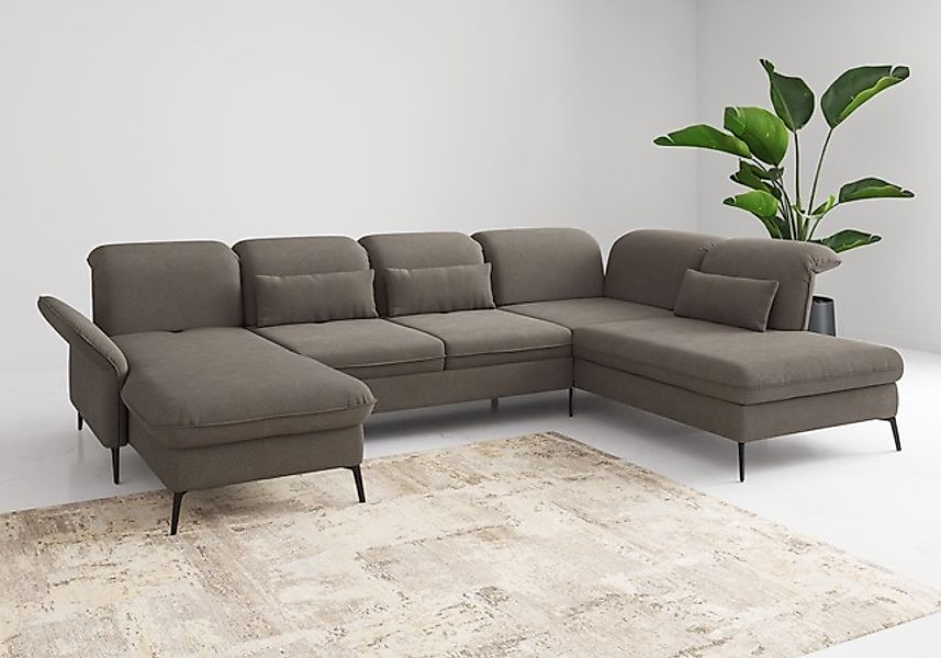 sit&more Wohnlandschaft »Emely, inkl. Sitztiefenverstellung« wahlweise mit günstig online kaufen