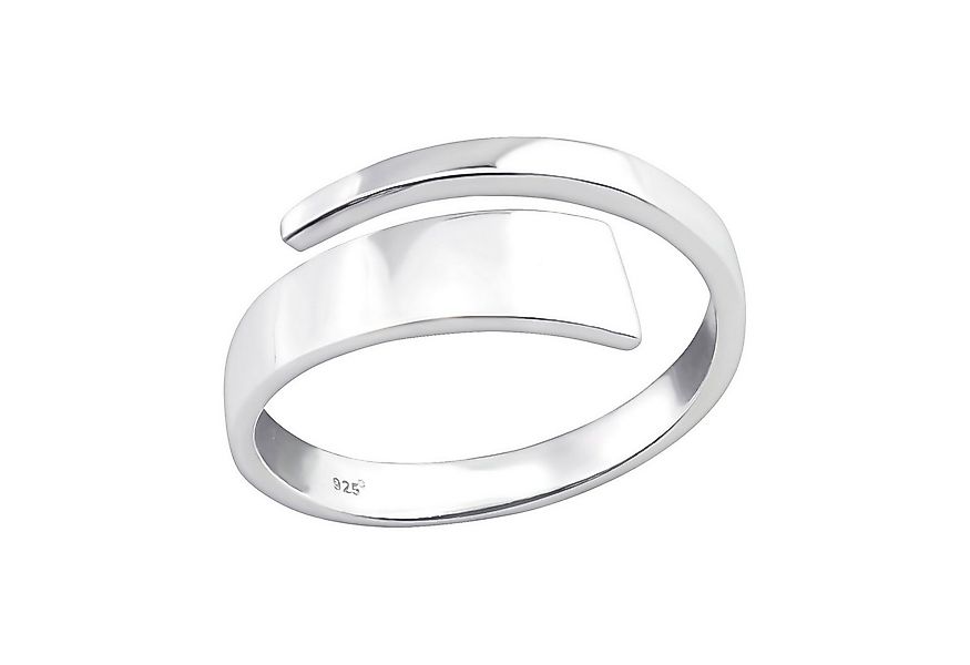 Order & Smile Schmuck Silberring Offener Ring Damen Silber 925 günstig online kaufen