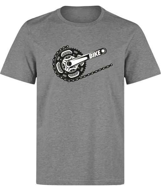 Baddery Print-Shirt Fahrrad T-Shirt: "Bike" - günstig online kaufen