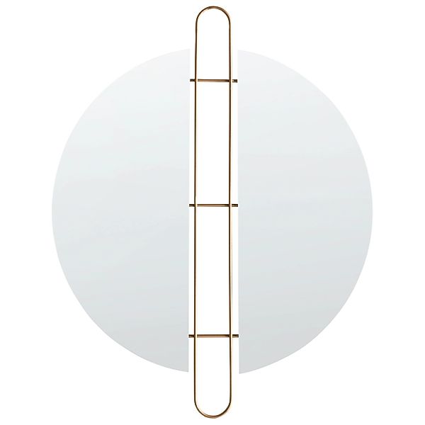 Beliani Dekospiegel ATTIN Gold 2x52x65 günstig online kaufen