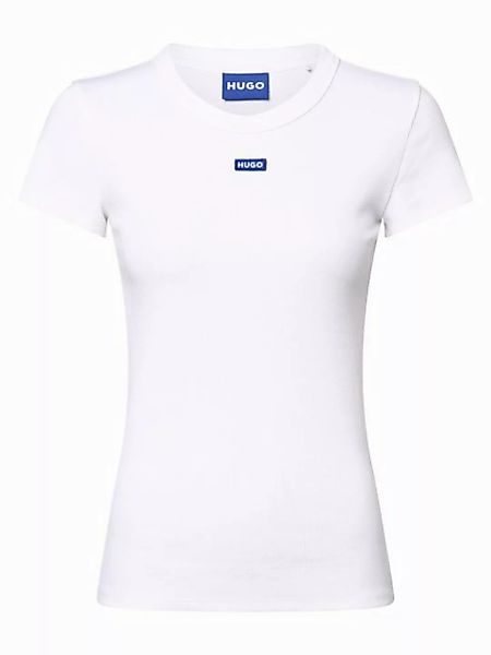 HUGO Blue T-Shirt "Easy Tee B", Rippware aus Baumwollmischung mit Elasthan günstig online kaufen