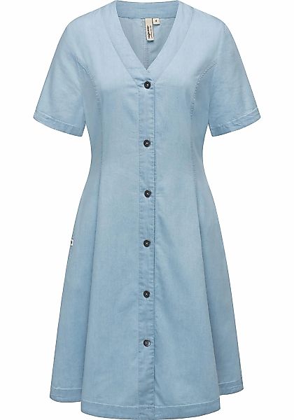 Ragwear Sommerkleid Kveeda Denim Sommerliches Minikleid günstig online kaufen