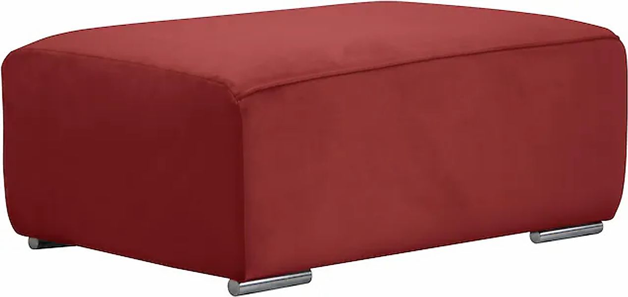 OTTO home Hocker »BEATRICE mit Wellenfederung, Maße B/T/H: 100/68/45 cm« pa günstig online kaufen