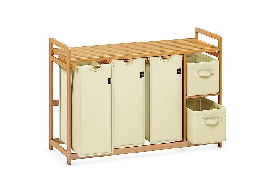 AdelDream Wäschekorb AdelDream Wäschekorb 5 Fächer Wäschesammler günstig online kaufen