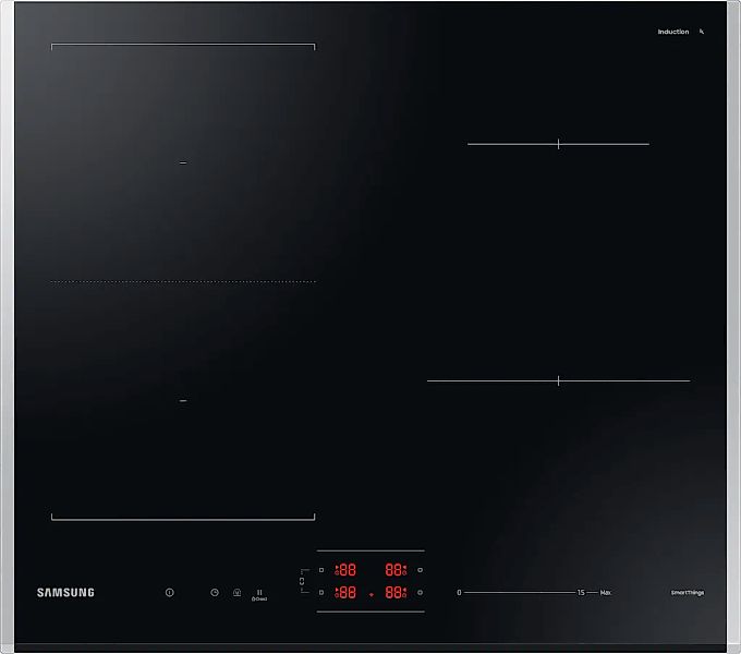 Samsung Flex-Induktions-Kochfeld "NZ64B5046JK/U1" Mehr Flexibilität und vie günstig online kaufen