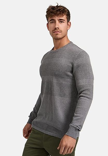 Kronstadt Strickpullover KSHannes Feinstrickpullover mit Rundhalsausschnitt günstig online kaufen
