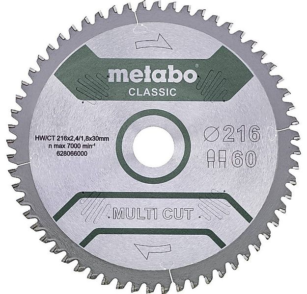 metabo Kreissägeblatt Sägeblatt 628285000 günstig online kaufen