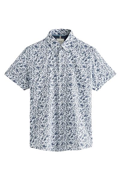 Next Businesshemd Bügelleichtes Oxford-Hemd mit Button-Down-Kragen günstig online kaufen