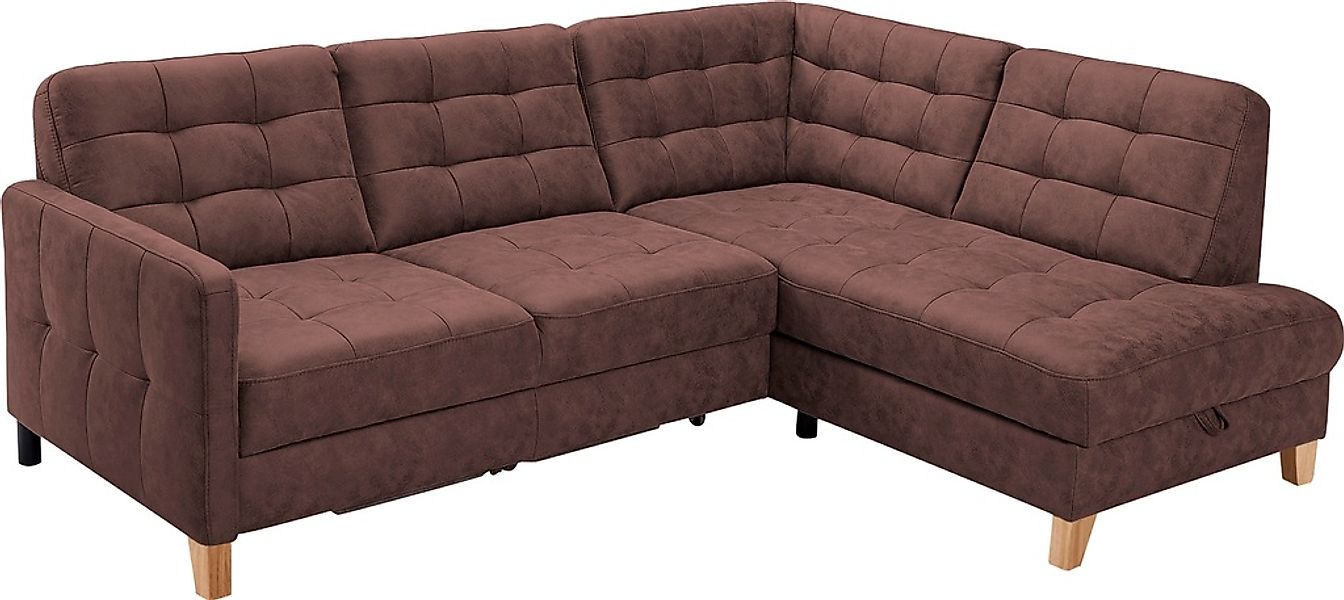exxpo - sofa fashion Ecksofa »Elio, kompakt und komfortabel, bequem, zeitlo günstig online kaufen