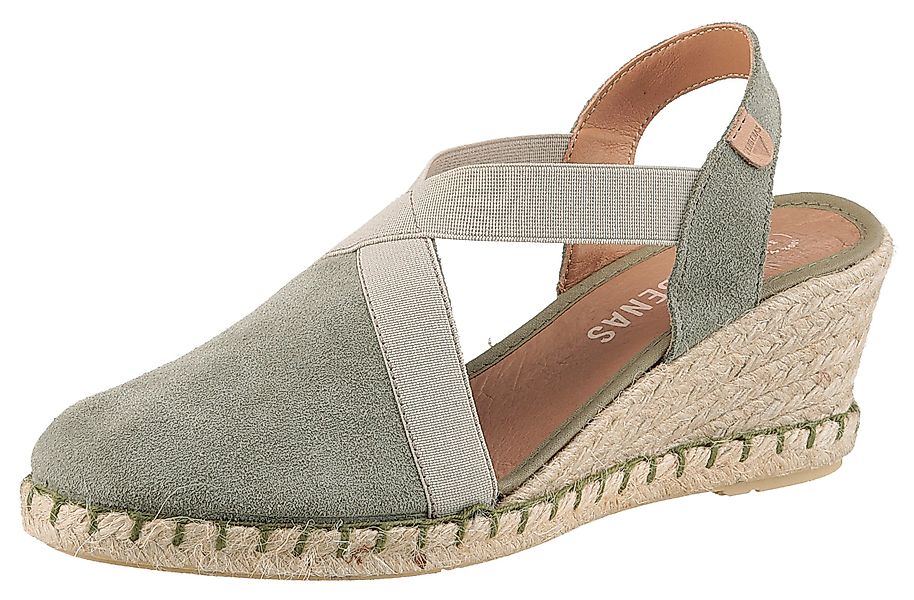 VERBENAS Milena Serraje Keilsandalette, Sommerschuh, Riemchensandale, günstig online kaufen