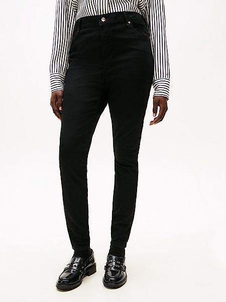 Tommy Hilfiger Curve Skinny-fit-Jeans CRV DNM BLACK HARLEM U SKINNY HW in g günstig online kaufen