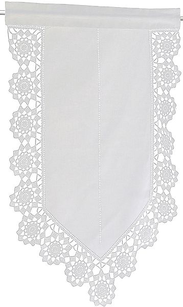 HOSSNER - ART OF HOME DECO Scheibengardine "Dufour" Stangendurchzug 1 tlg. günstig online kaufen