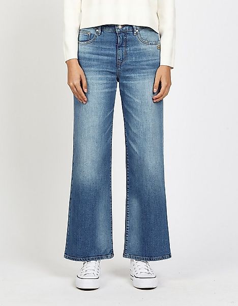 GANG Weite Jeans 94CARLOTTA weiter Fit im bodenlangen Palazzo-Style günstig online kaufen