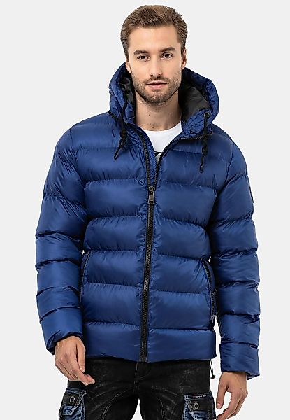 Cipo & Baxx Winterjacke "Jacke", mit Kapuze, im Steppdesign günstig online kaufen