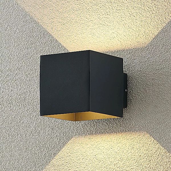 ELC Esani LED-Außenwandlampe, anthrazit günstig online kaufen