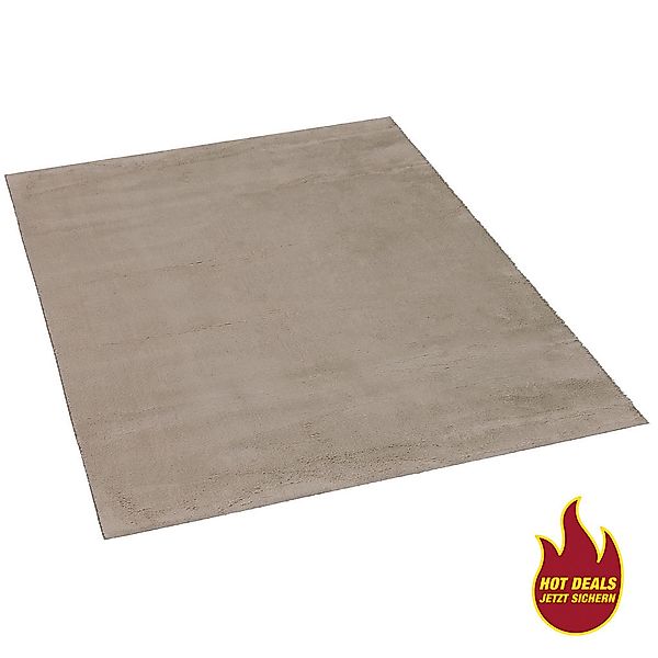 Teppich Loft sand B/L: ca. 120x160 cm günstig online kaufen