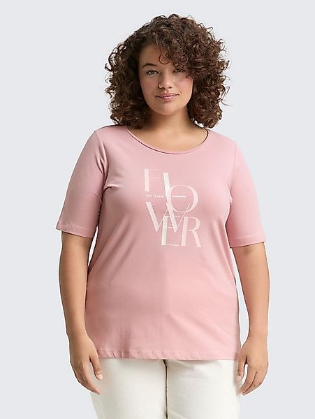 TOM TAILOR PLUS T-Shirt T-Shirt Plus Size - T-Shirt mit Print günstig online kaufen