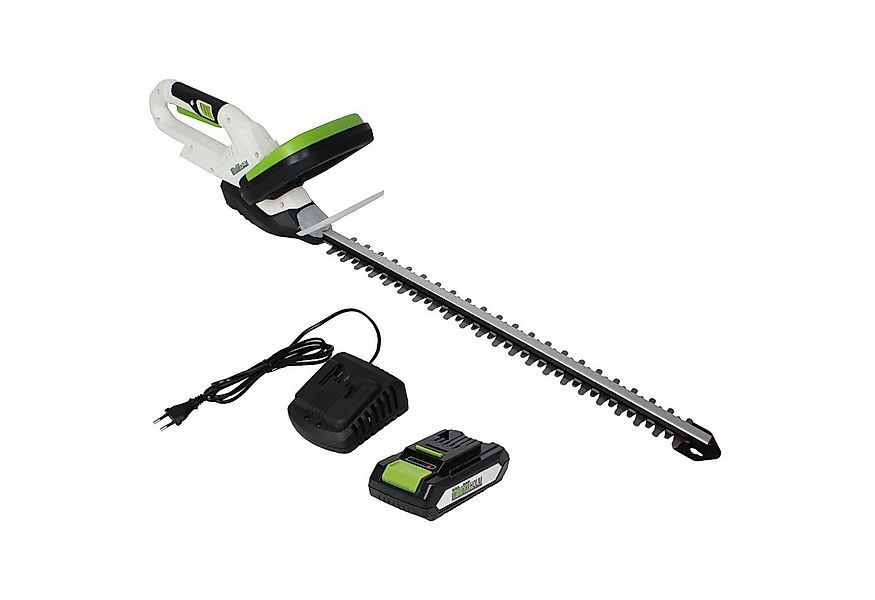 TRUTZHOLM Akku-Heckenschere 20V 2.0 Ah 520 mm Schnittlänge mit Akku und Sch günstig online kaufen