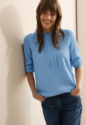 CECIL Strickpullover mit Kapuze und Tunnelzug günstig online kaufen