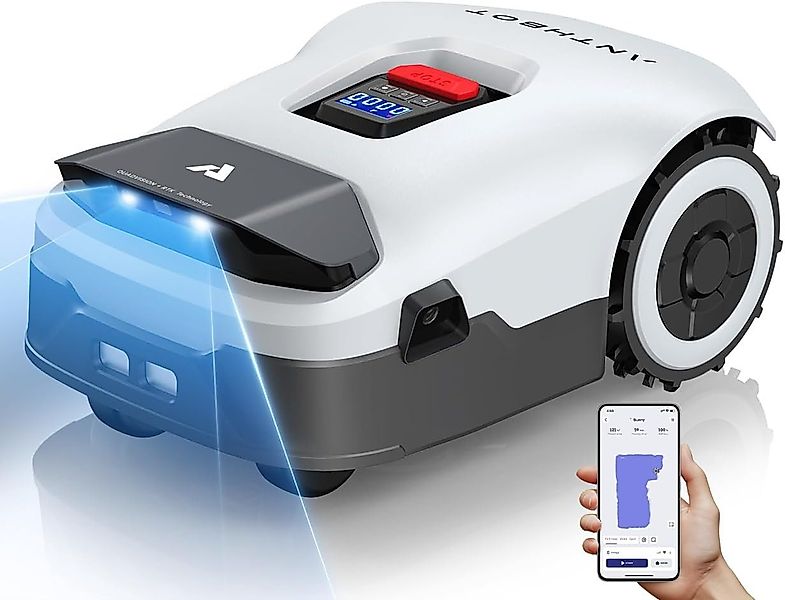 ANTHBOT Rasenmähroboter ANTHBOT KI Drahtloser Mähroboter ohne Begrenzungska günstig online kaufen
